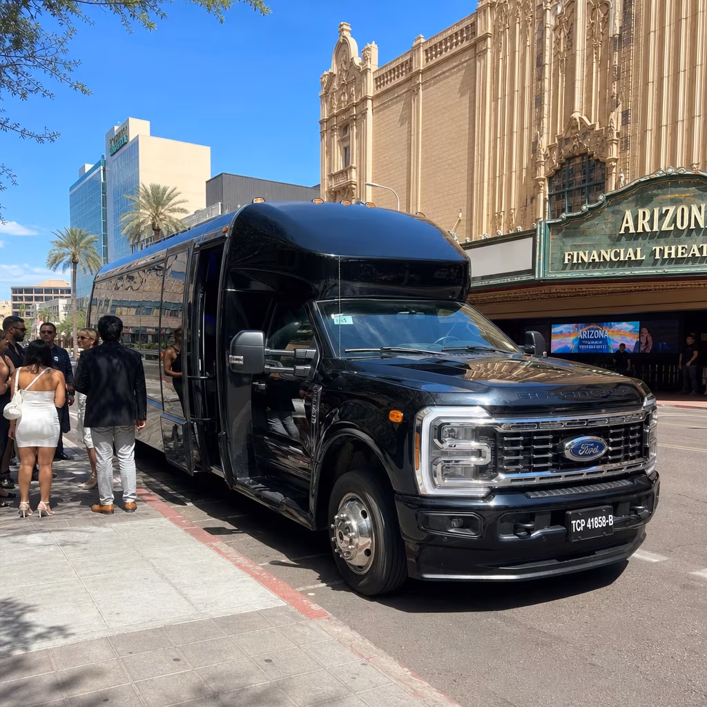 Rent a Bus to Arizona Financial Theatre