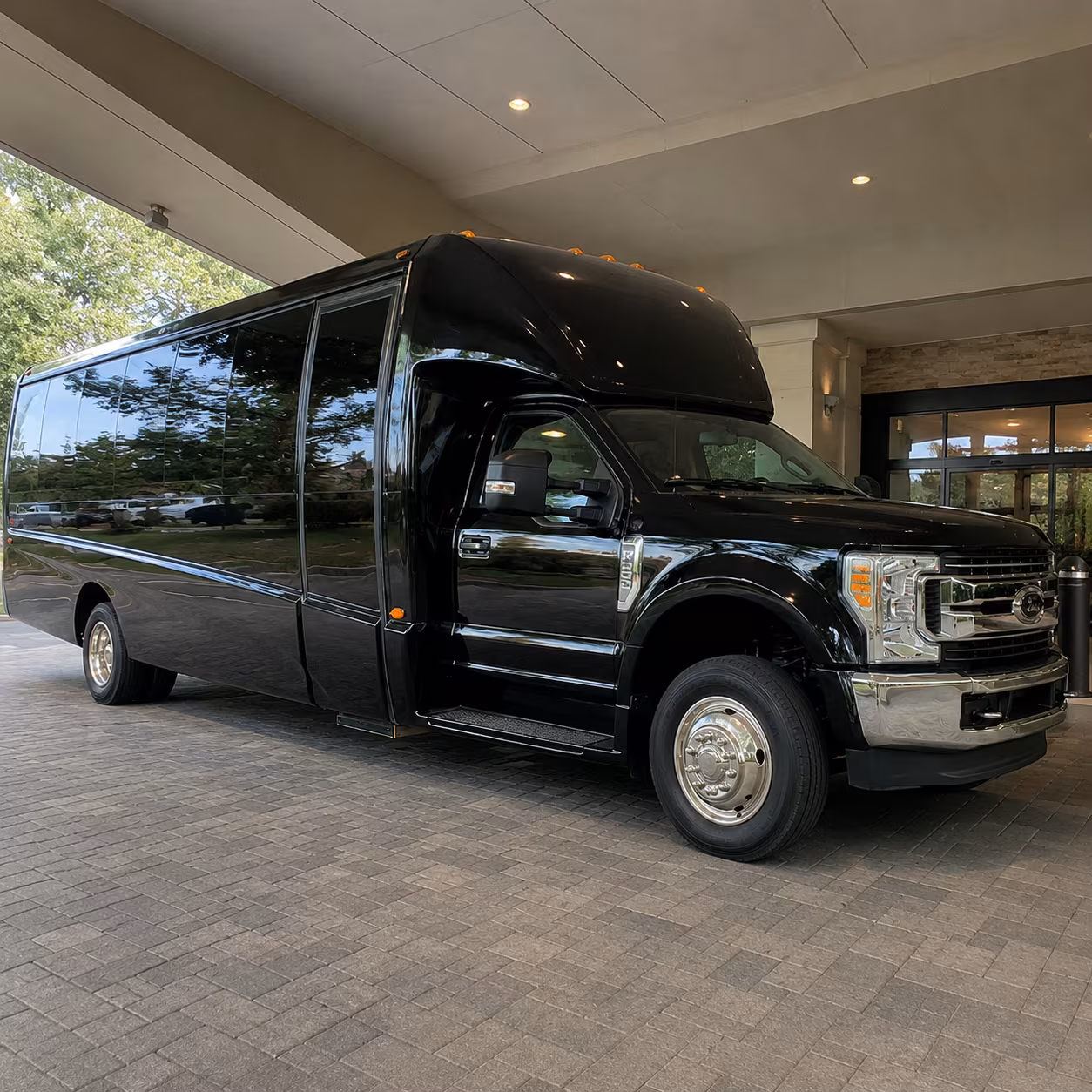 Phoenix Airport Shuttle & Transportation party bus exterior