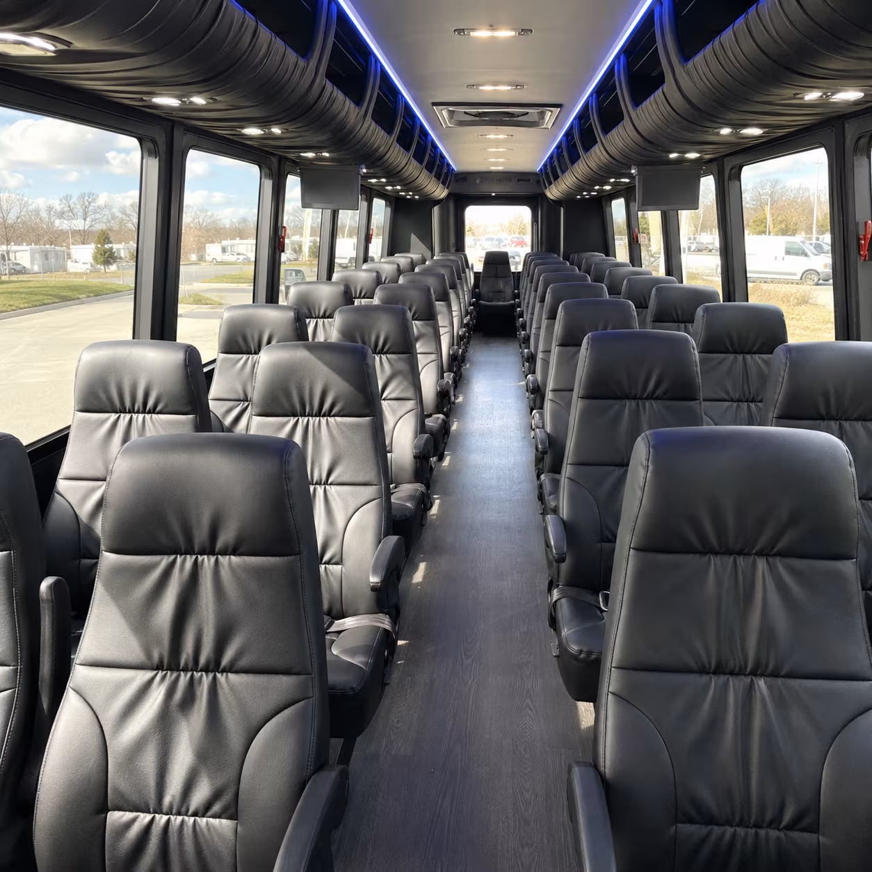 Phoenix Airport Shuttle & Transportation party bus exterior