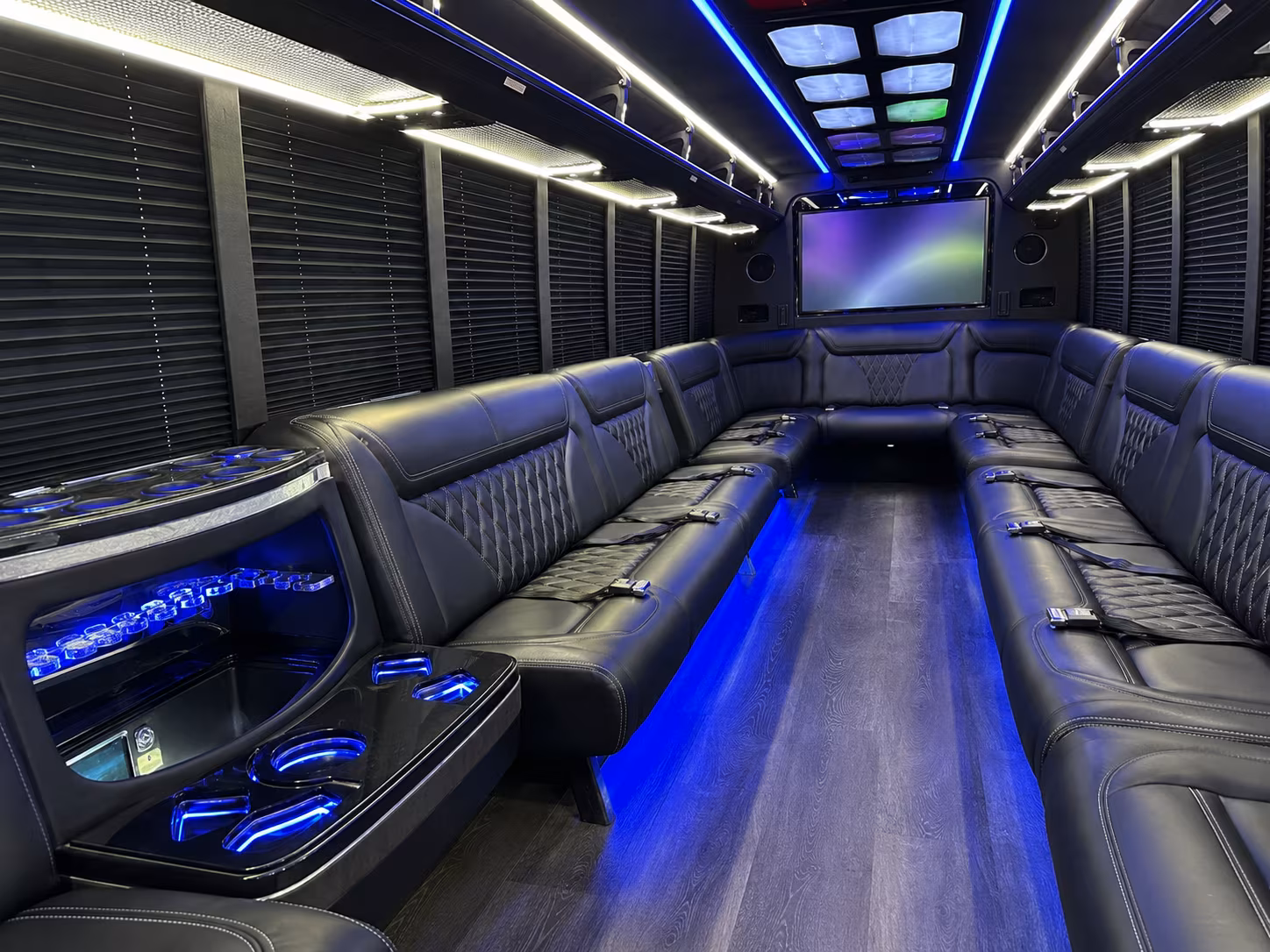 Phoenix Bachelor & Bachelorette Transportation party bus exterior