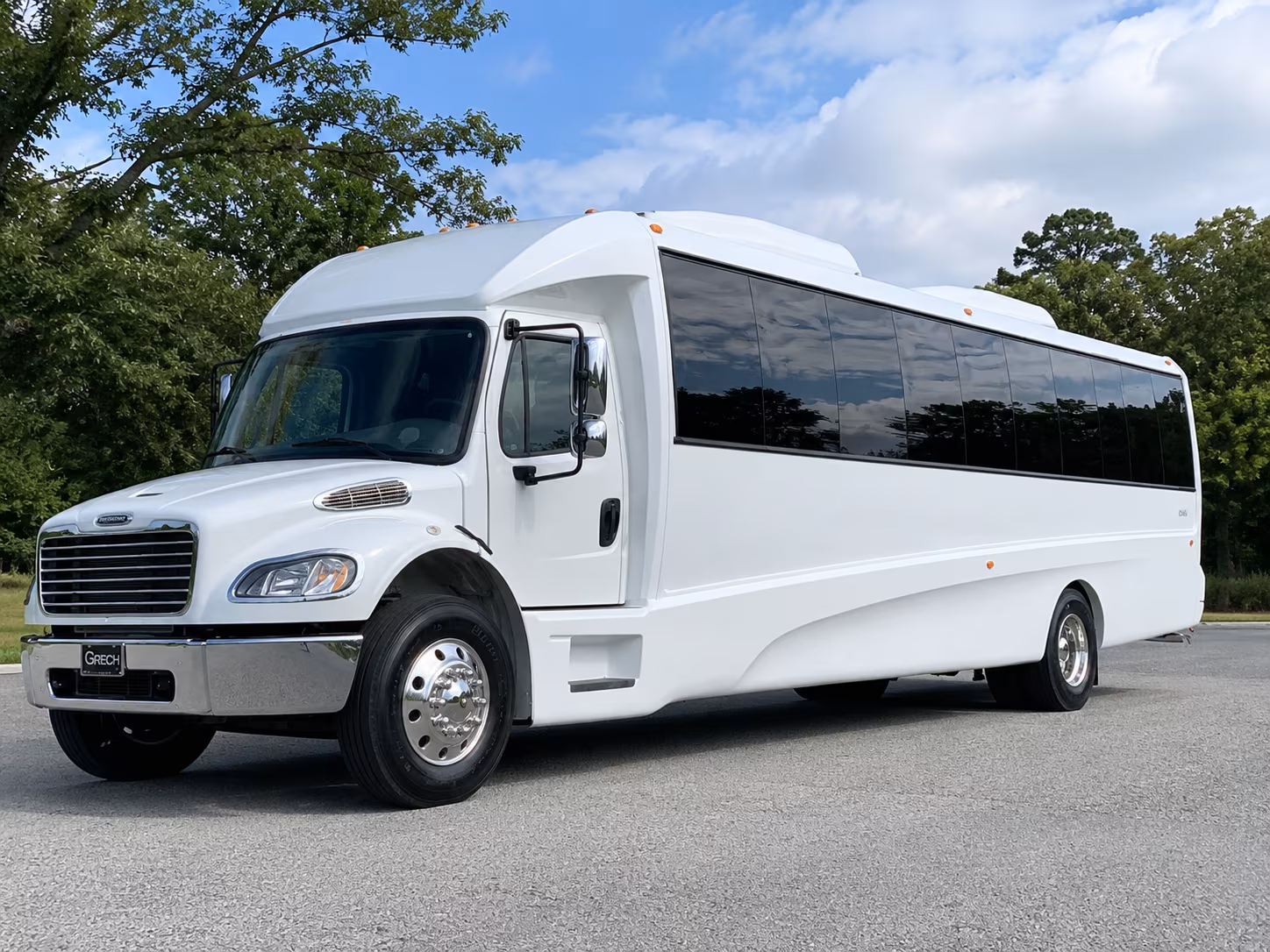Phoenix Concert & Music Festival Transportation party bus exterior