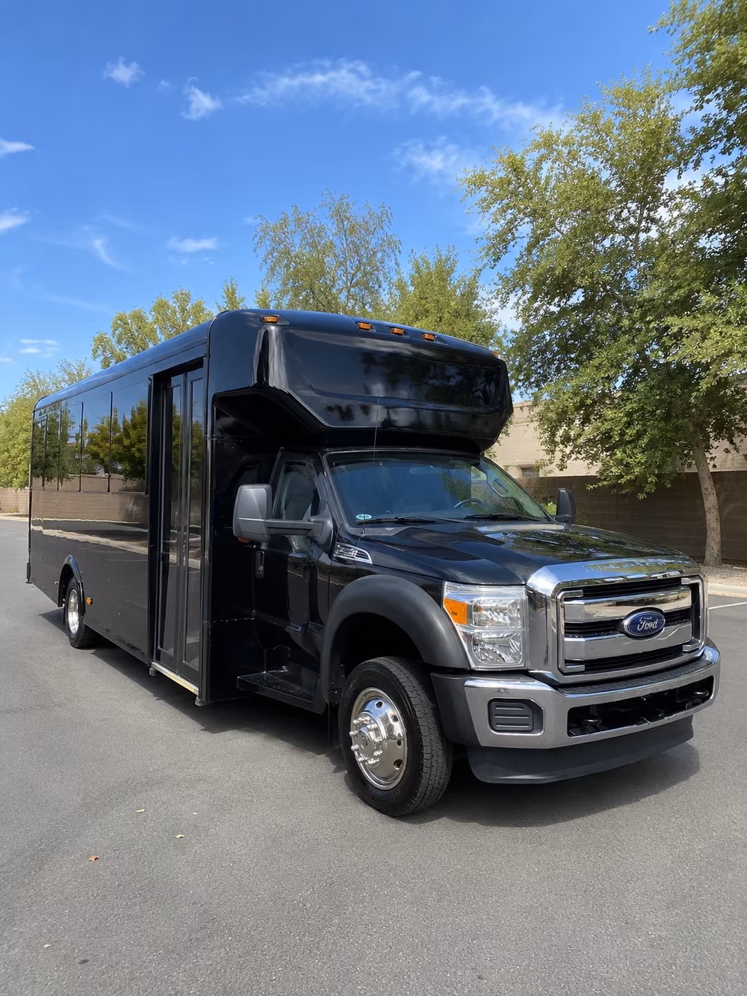 Phoenix Concert & Music Festival Transportation party bus exterior