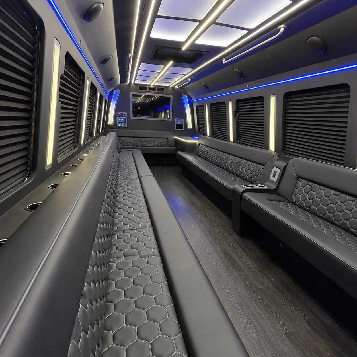 Phoenix Concert & Music Festival Transportation party bus exterior