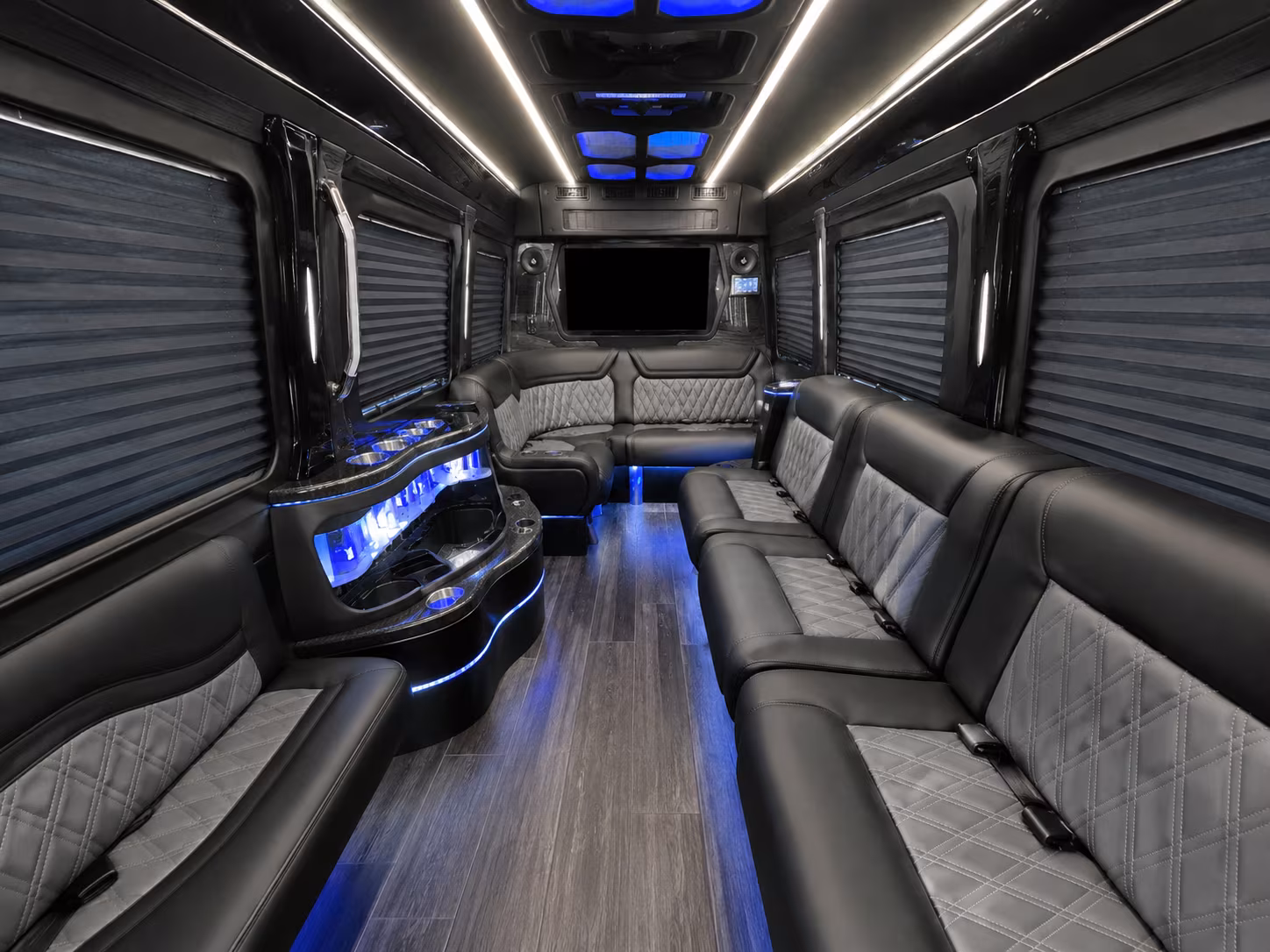 Phoenix Corporate Transportation party bus exterior
