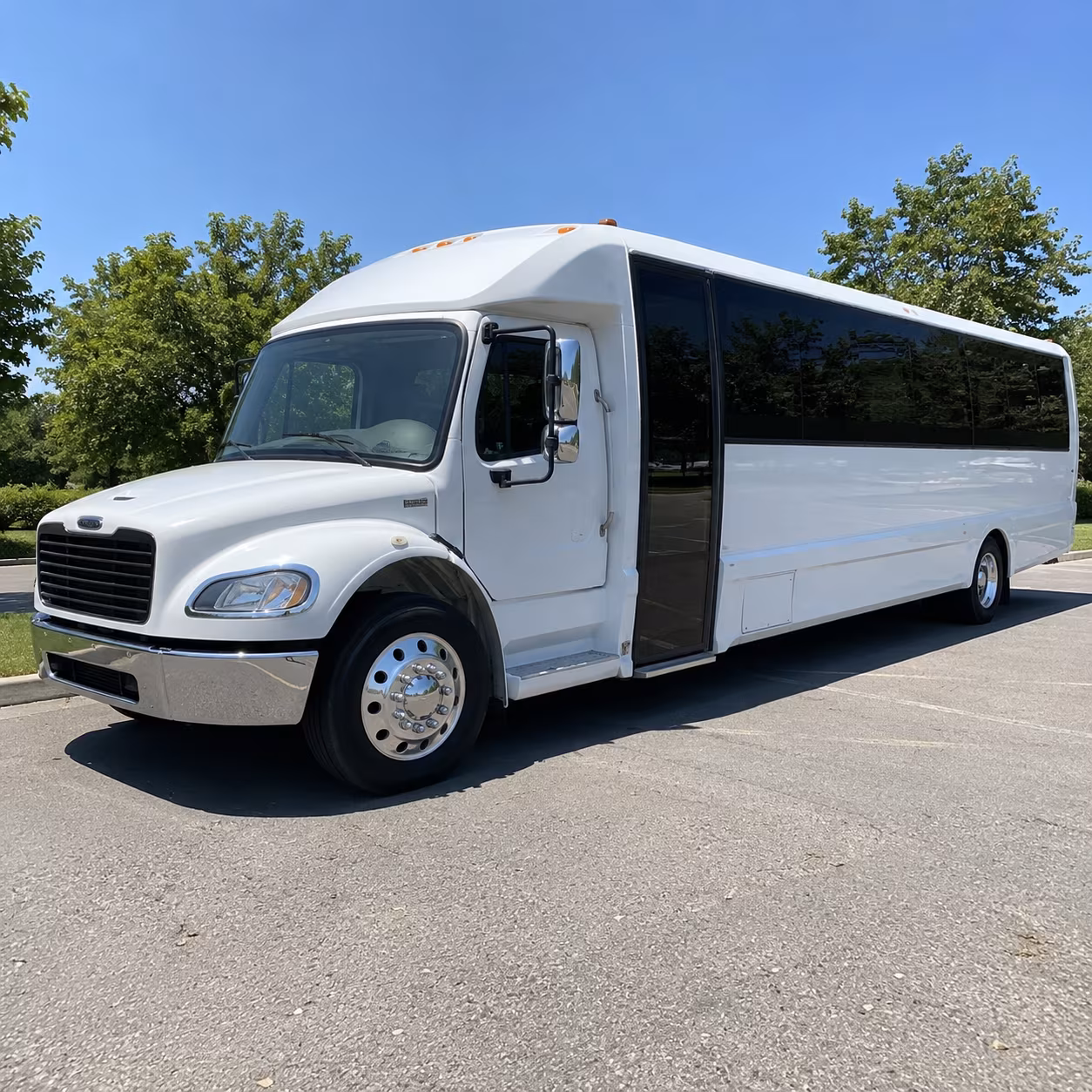 Phoenix Corporate Transportation party bus exterior