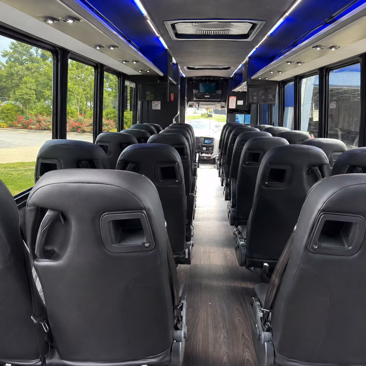 Phoenix Corporate Transportation party bus exterior