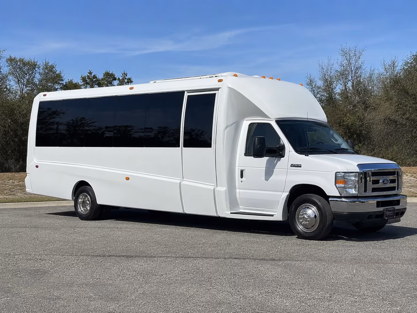 Phoenix Private Event Transportation party bus exterior