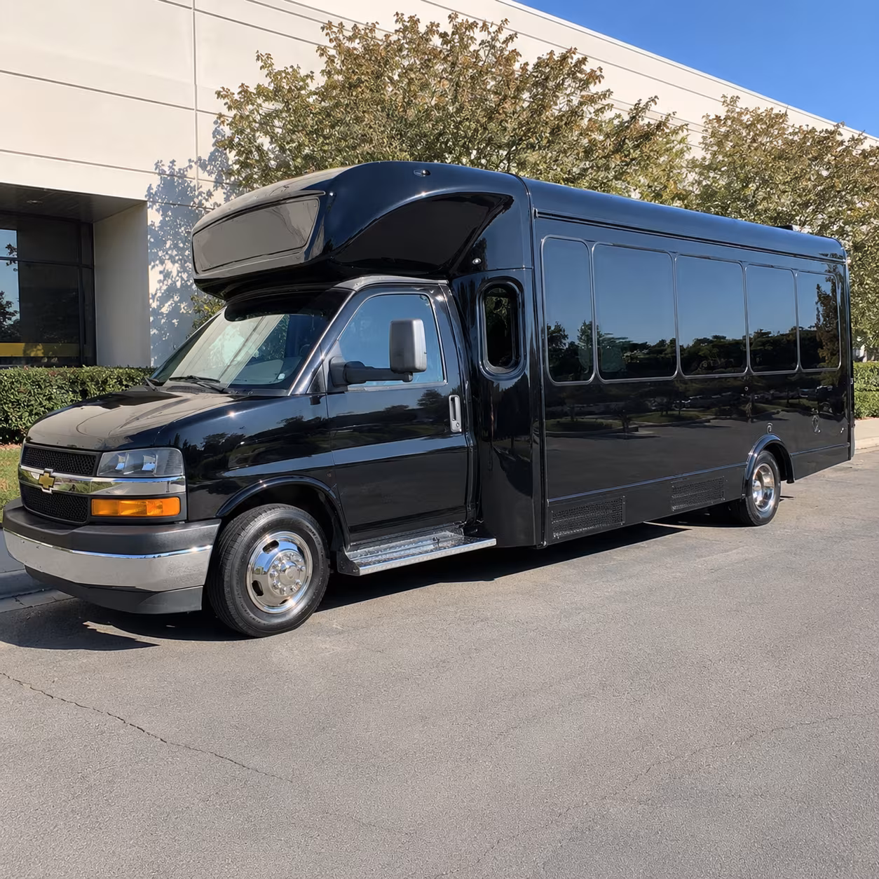 Phoenix Prom & Homecoming Transportation party bus exterior
