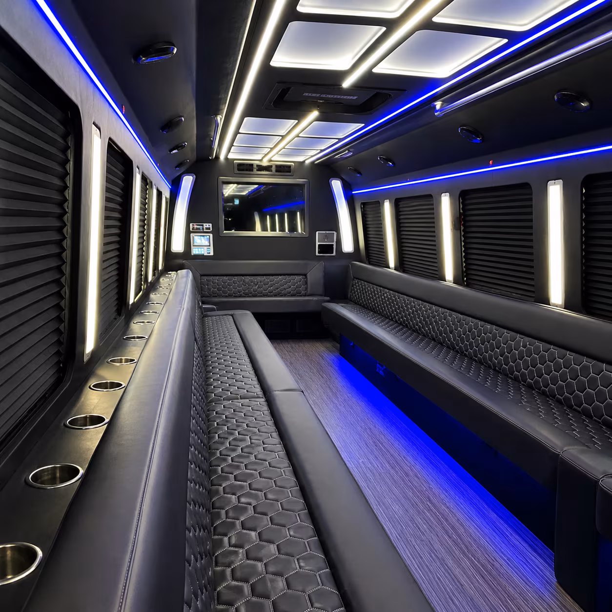 Phoenix Prom & Homecoming Transportation party bus exterior