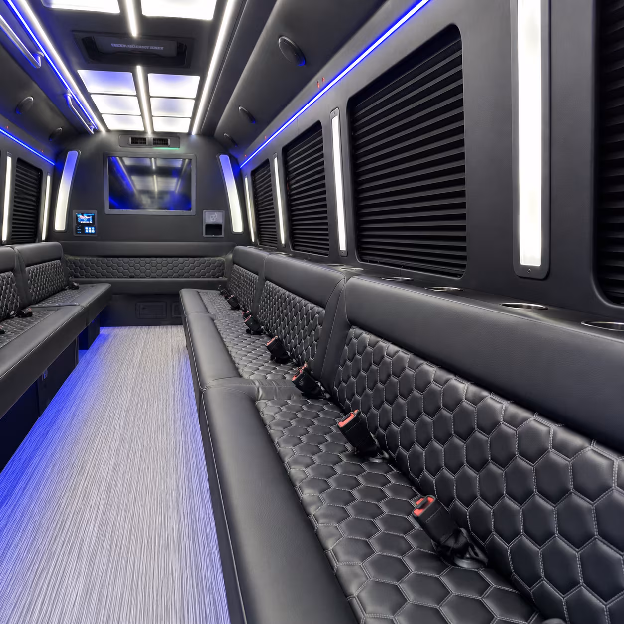 Phoenix Prom & Homecoming Transportation party bus exterior