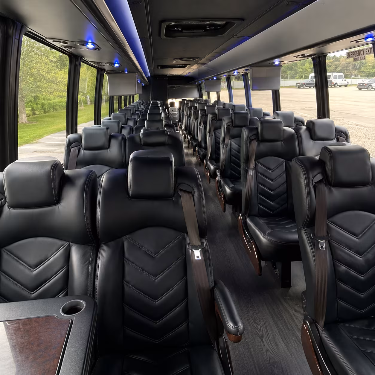 Phoenix School Event Transportation party bus exterior