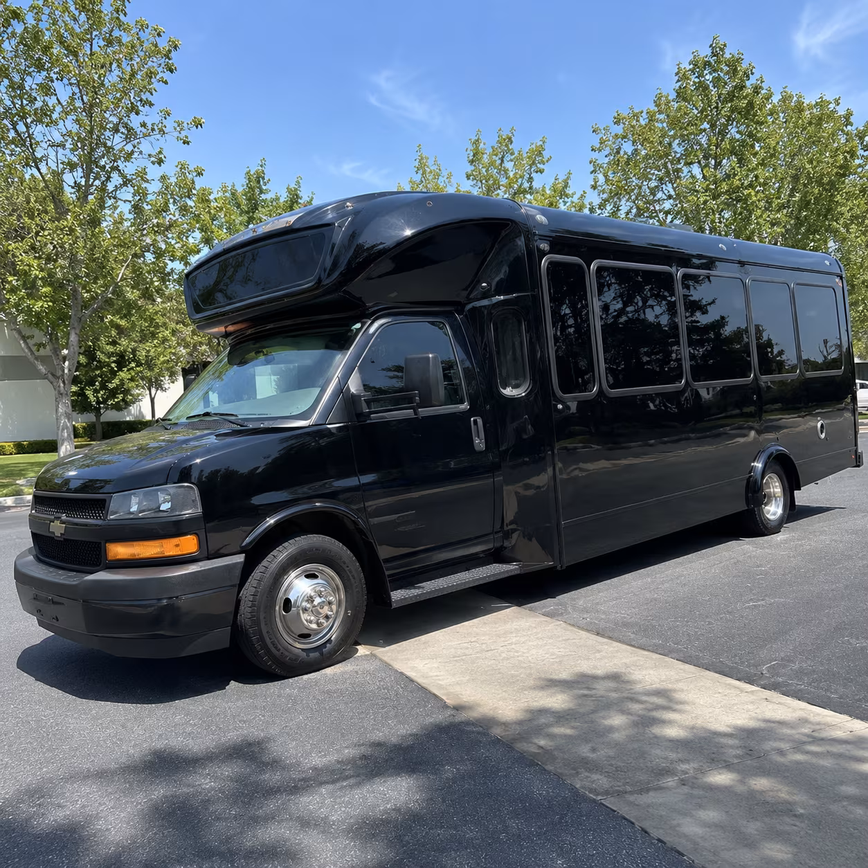 Phoenix Wedding Transportation party bus exterior