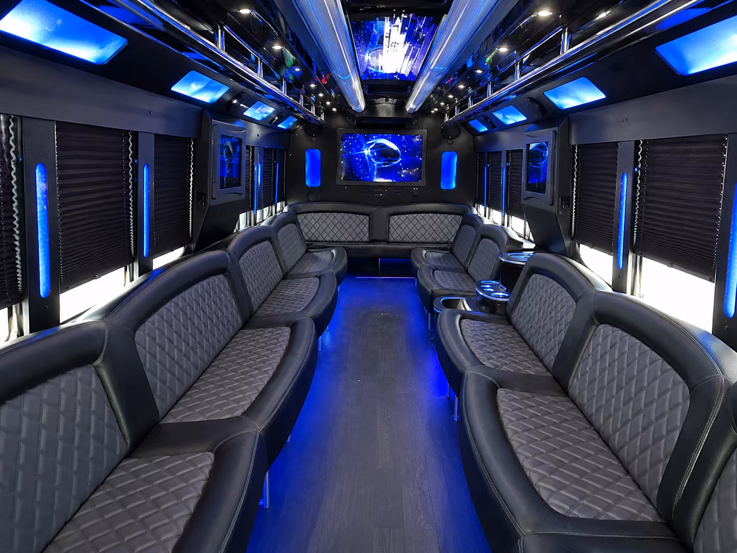 Phoenix Wedding Transportation party bus exterior