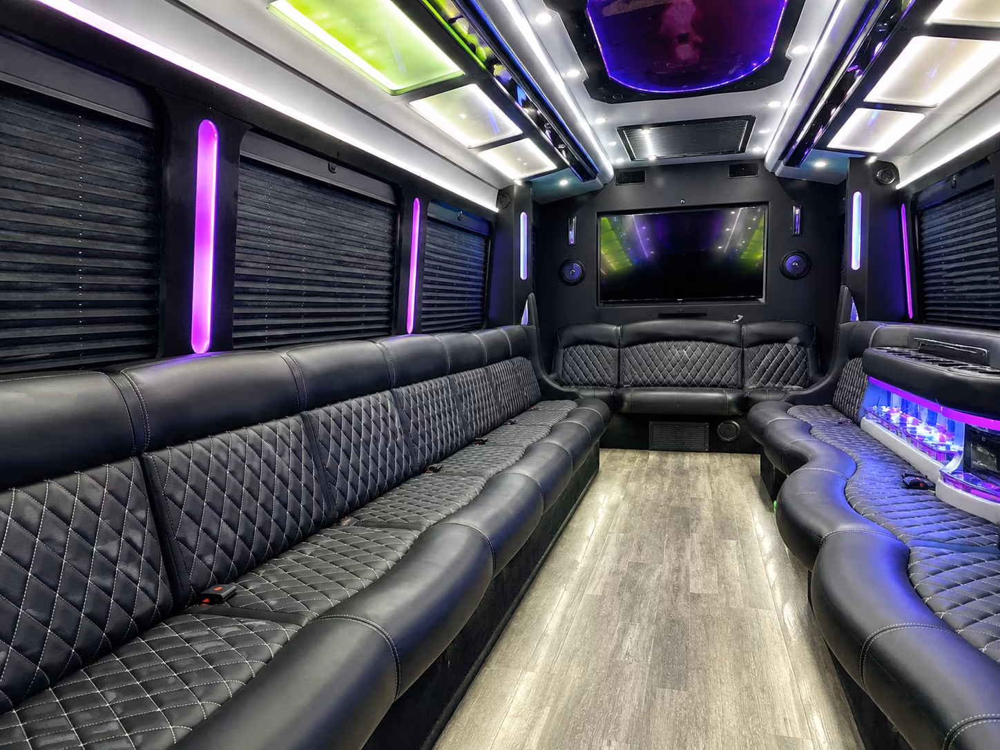 Phoenix Wedding Transportation party bus exterior