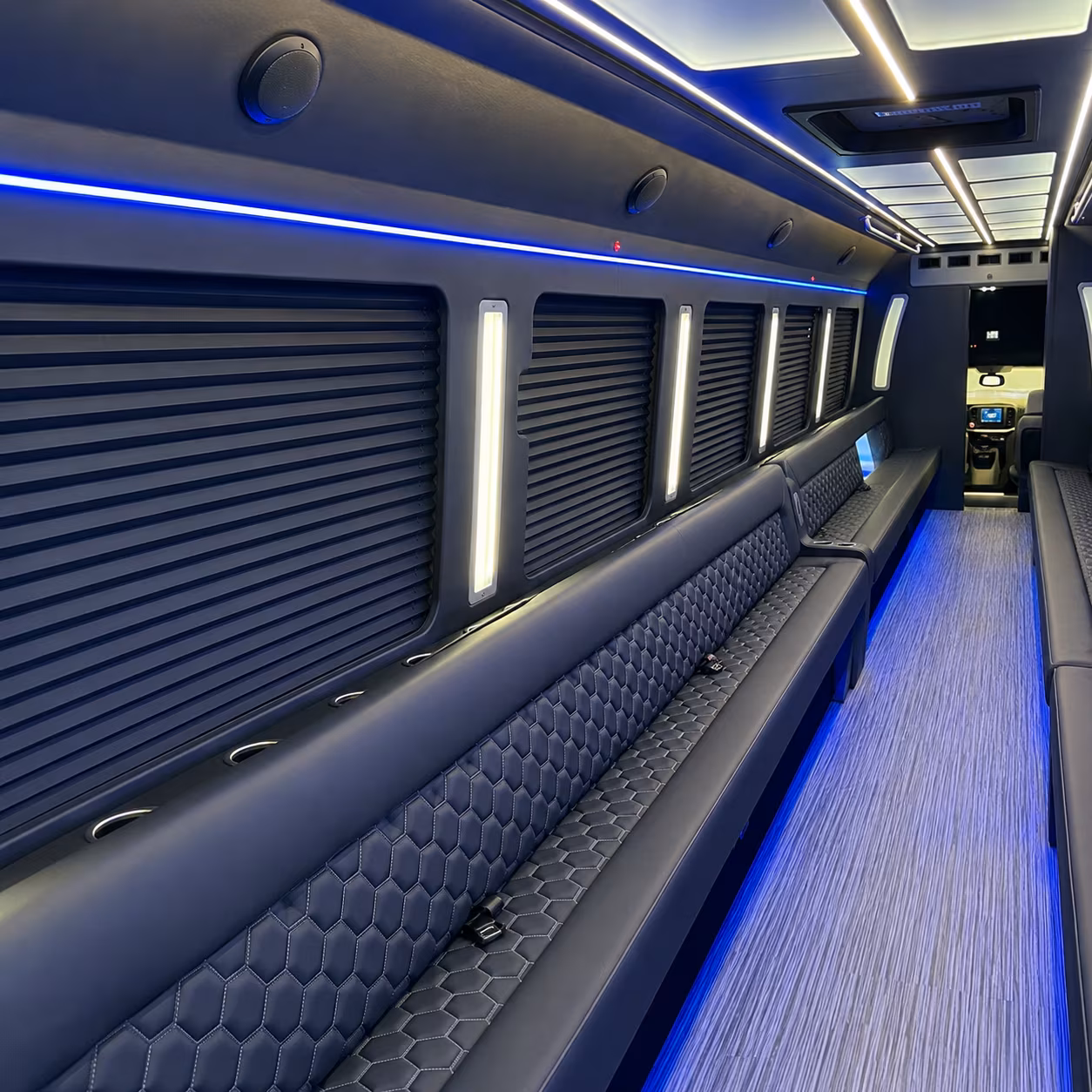 Phoenix Winery Tour & Pub Crawl Transportation party bus interior