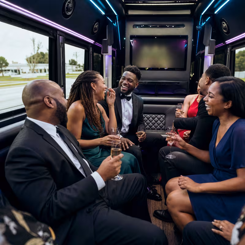 Phoenix Prom & Homecoming Transportation fleet vehicle