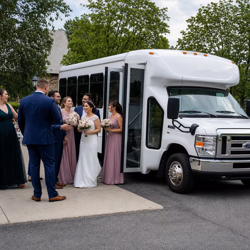 Phoenix Wedding Transportation fleet vehicle